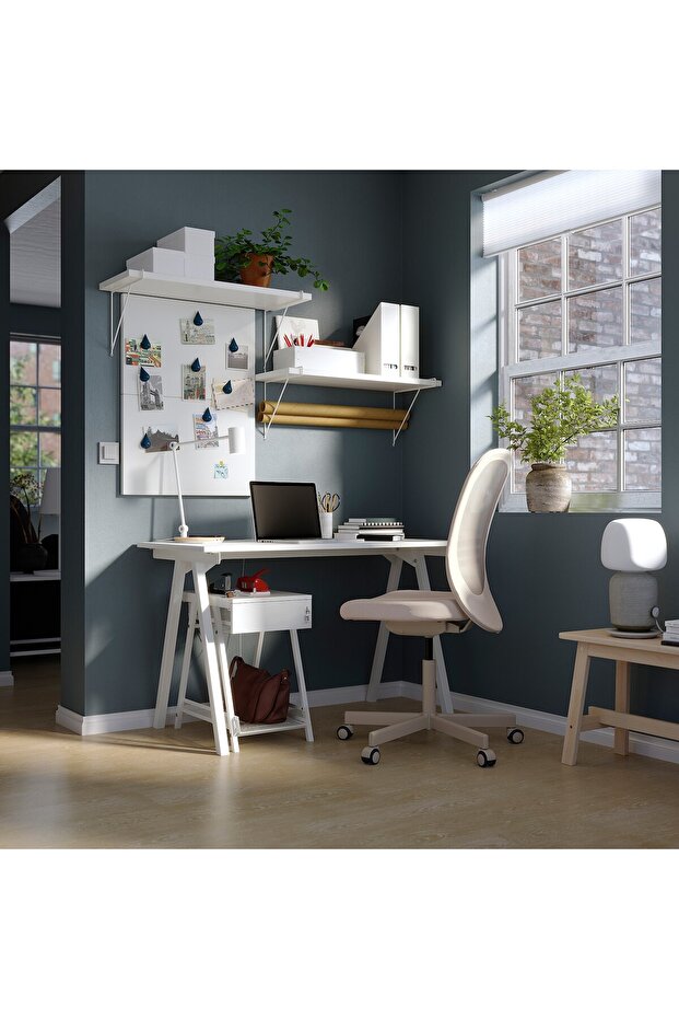 سطح الطاولة، أبيض، 120×70 سم - 4