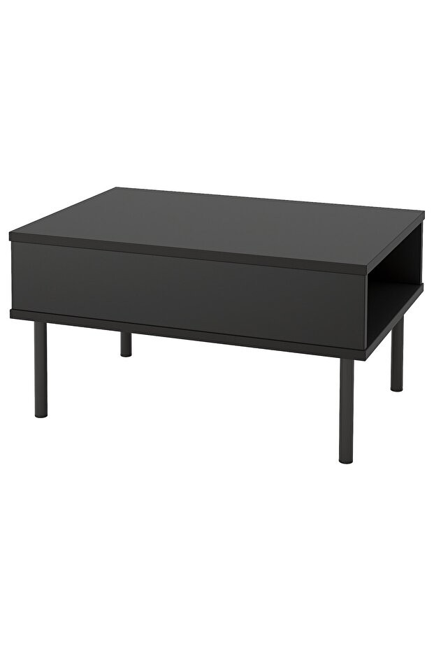 Side table, anthracite, 70x50 cm - 1