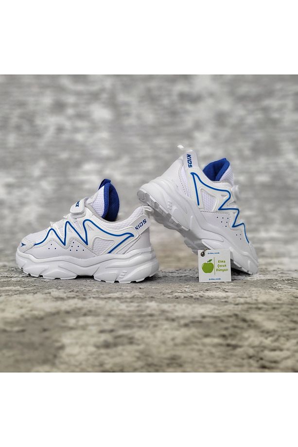 Anatomik Fuspedli Hafif Rahat Yumuşak Esnek Kız Erkek Unisex Çocuk Günlük Sneaker Spor Ayakkabı - 6
