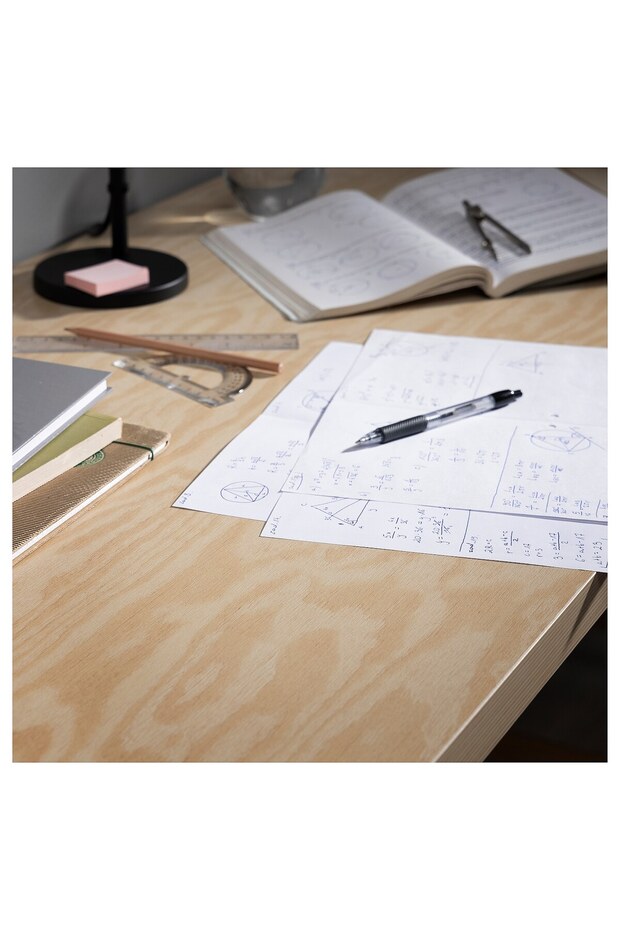 سطح الطاولة، تأثير الصنوبر الحيوي، 120 × 60 سم - 5