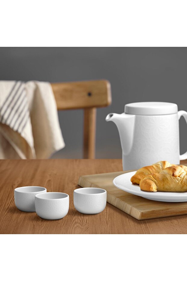 كوب كافا، أبيض، 6 سم مكعب - 6