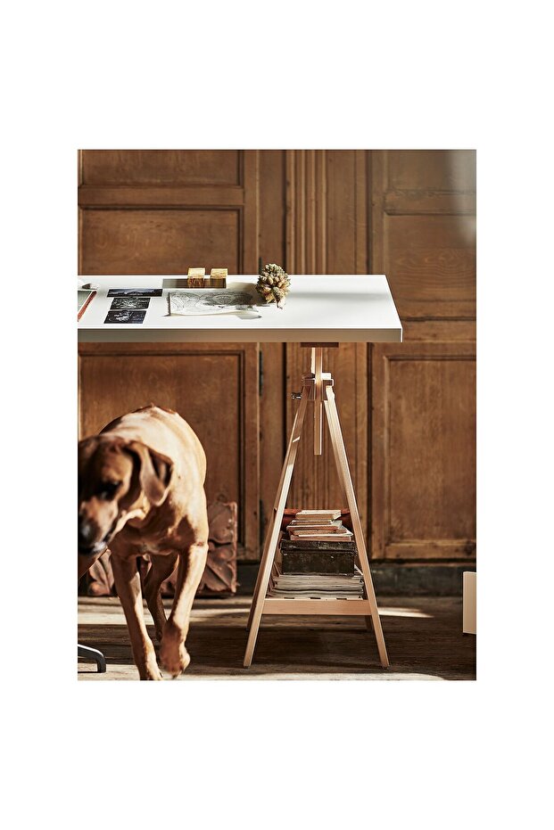 سطح الطاولة، أبيض، 120×60 سم - 5