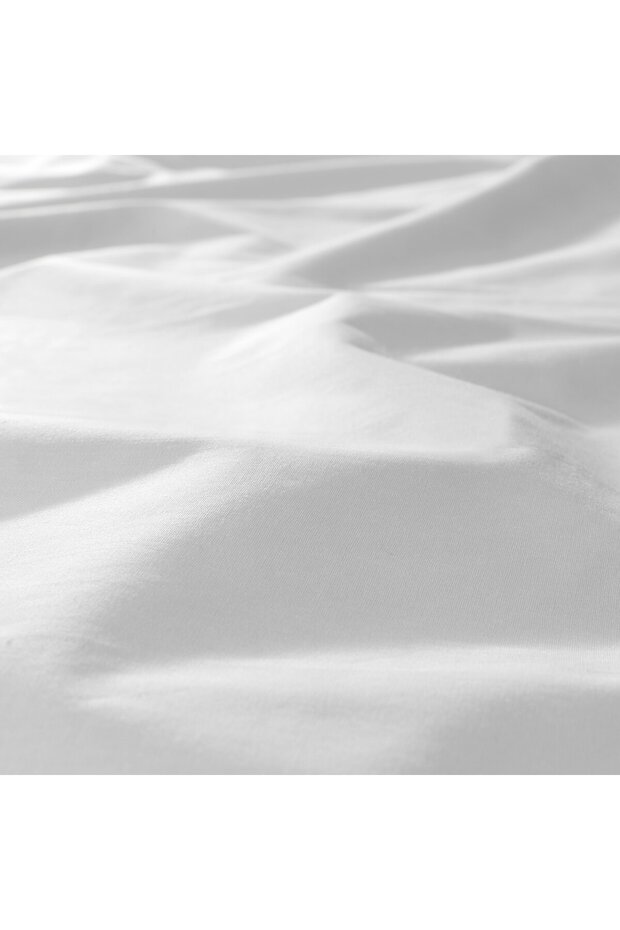 ملاءة سرير، بيضاء، 140×200 سم - 7
