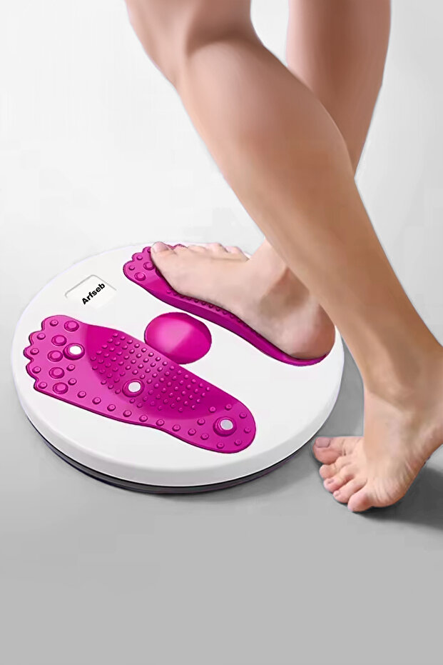 Arfseb Twister Spor Aleti Bel ve Karın Sıkılaştırıcı, Masaj Etkili Egzersiz Disk