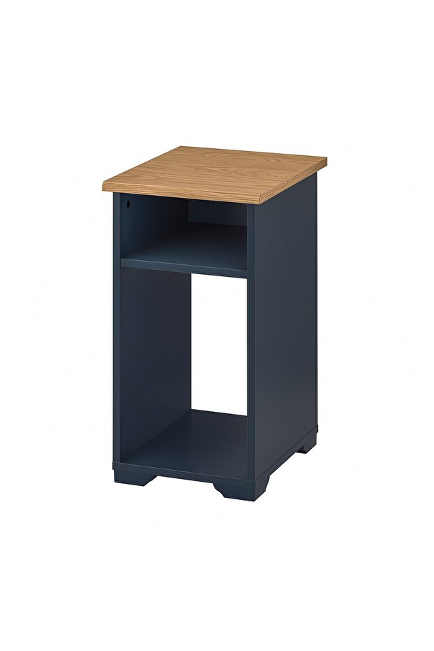 Side table, black-blue, 40x32 cm - 1