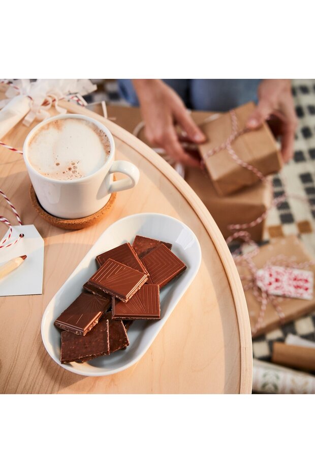 طبق تقديم، أبيض، 19×10 سم - 2