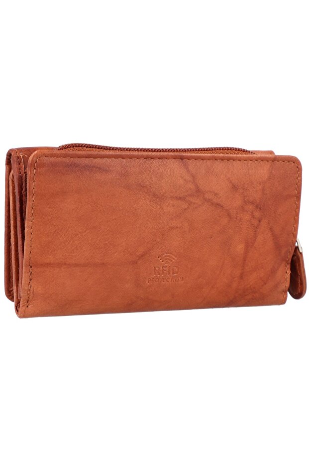 Basic Geldbörse RFID Leder 14 cm - 4