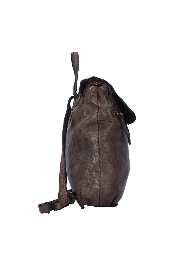 33 cm Leder-U-Boot-Rucksack - 3