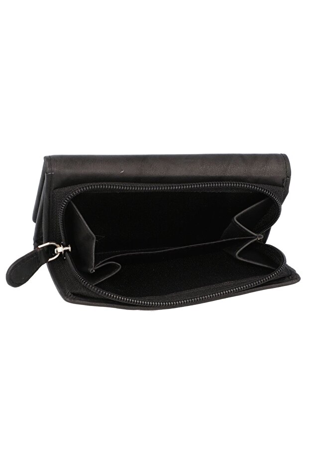 Basic Geldbörse RFID Leder 14 cm - 6