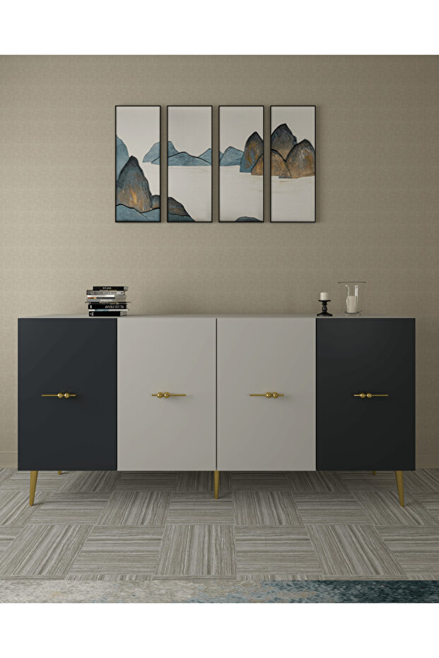 LOOPDD (KB150) KONSOL BEYAZ-ANTRASİT - 1