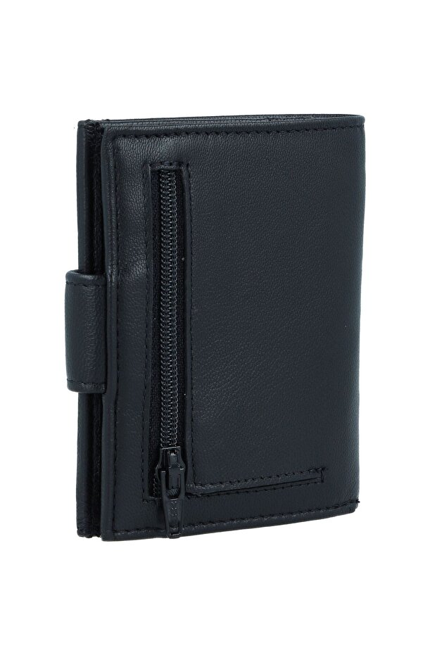 Secure Smart Geldbörse RFID Leder 8 cm - 4