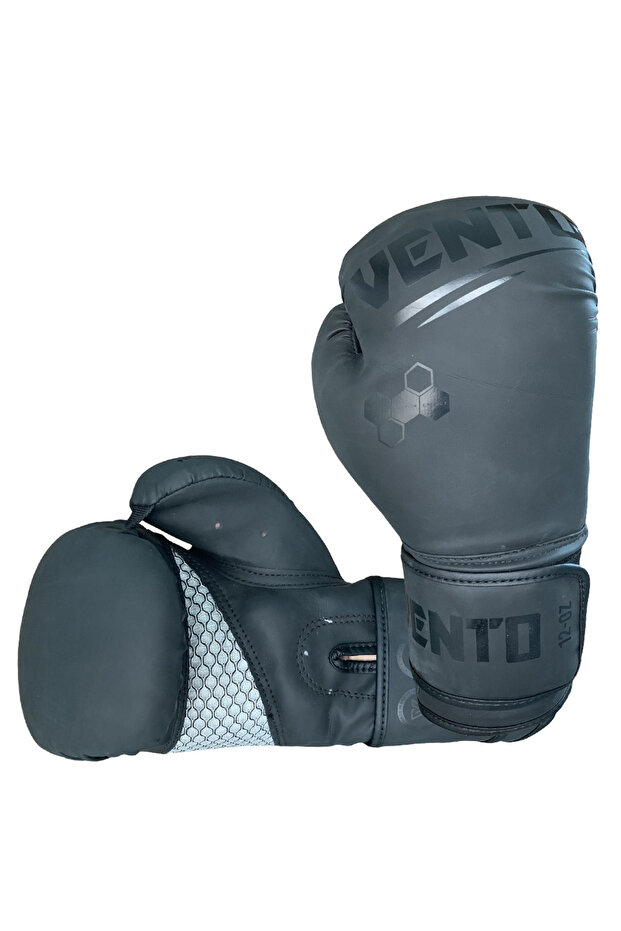 Performance Boks ve Kick-Boks Eldiveni Siyah 12 oz - 3