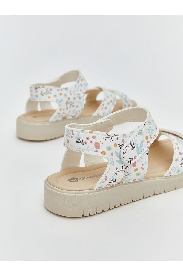 LCW STEPS Ekru Bilekten Bağlamalı Kadın Sandalet - 5