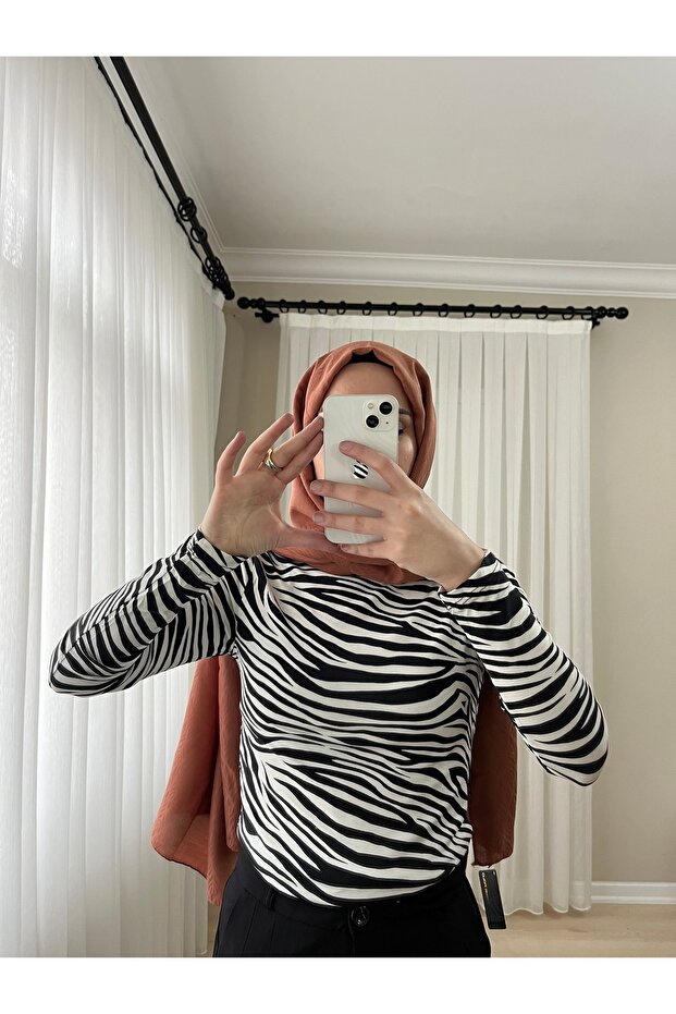 Zebra Desen Body - 2