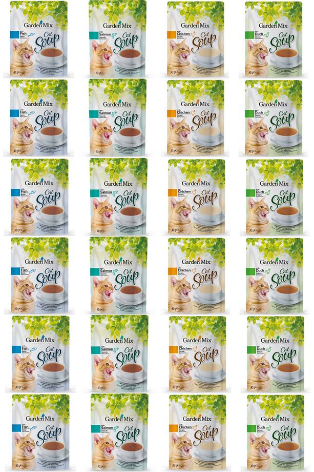Karışık Kedi Çorbası 40gr - 24 Adet - 1