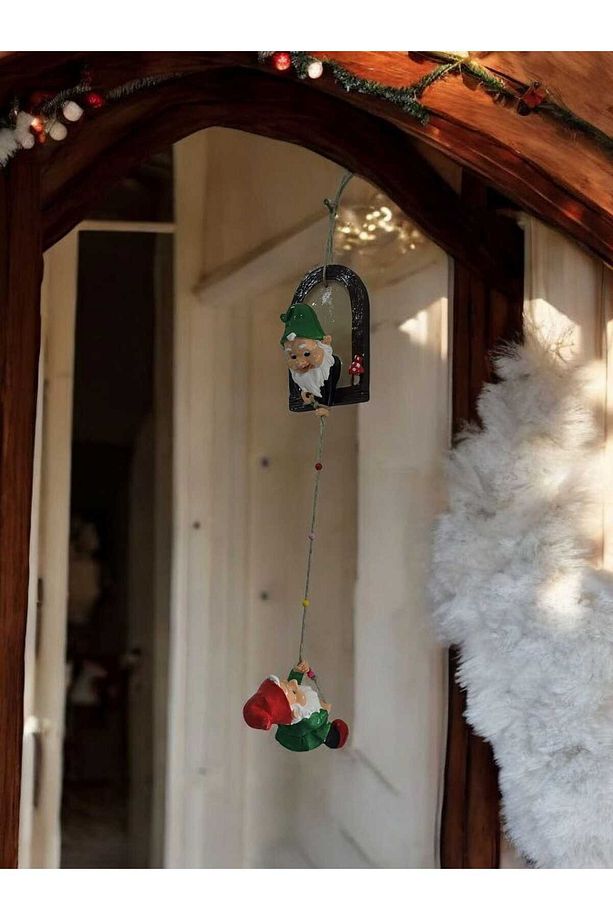 Rustik (2Li) Tırmanan Cüce Biblo Bahçe Ve Balkon Süsü - 3