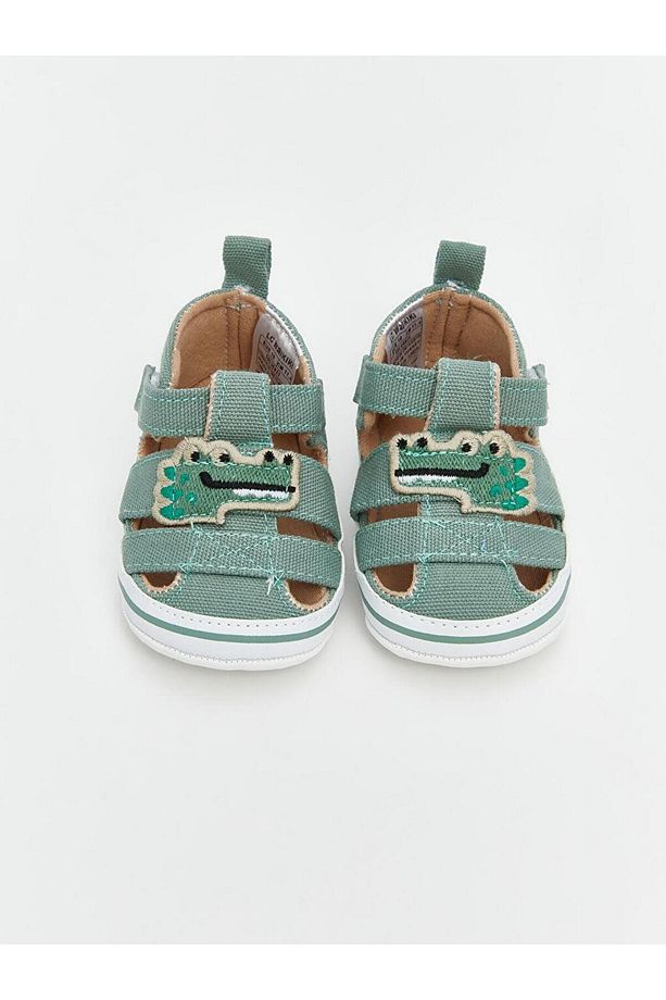 LCW STEPS Dinozor Baskılı Erkek Bebek Sandalet - 3