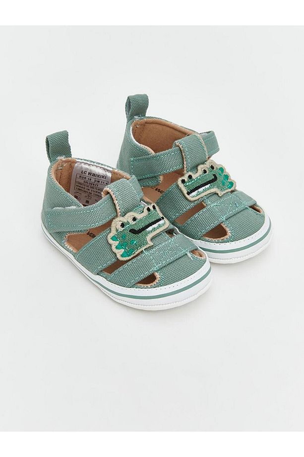 LCW STEPS Dinozor Baskılı Erkek Bebek Sandalet - 1