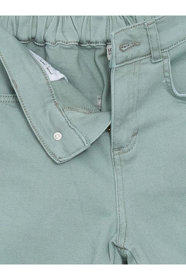 LCW Kids Beli Ayarlanabilir Lastikli Erkek Çocuk Jean Şort - 2