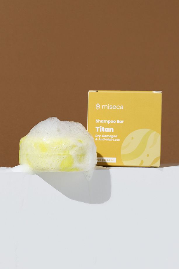 Titan Katı Şampuan Kuru, Yıpranmış Ve Dökülen Saçlar 105 G - 3