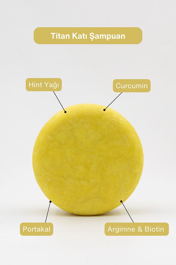 Titan Katı Şampuan Kuru, Yıpranmış Ve Dökülen Saçlar 105 G - 2