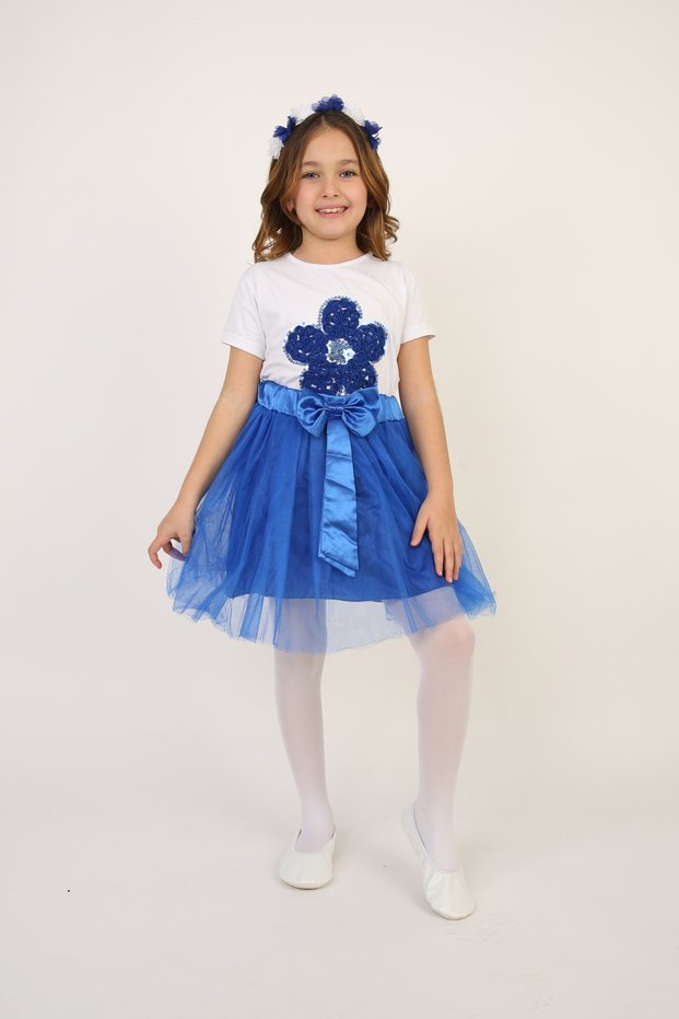Girls' Top and Bottom Set 23 April 29 October 10 November 19 May Show Performance Clothes D063