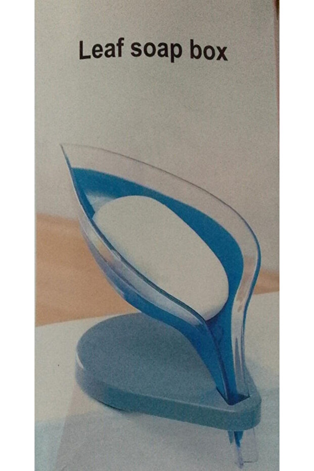 1 قطعة حافظة صابون على شكل ورقة شجر - 2