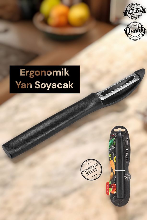 Yan Soyacak - Sebze Meyve Yan Soyacağı Jumbo Jülyen Soyacak Havuç Soyacağı - 1