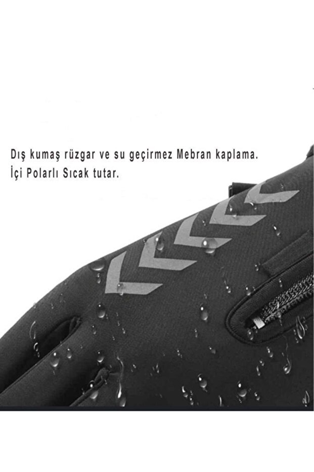 Termal Dokunmatik Reflektör İkazlı Eldiven - 7
