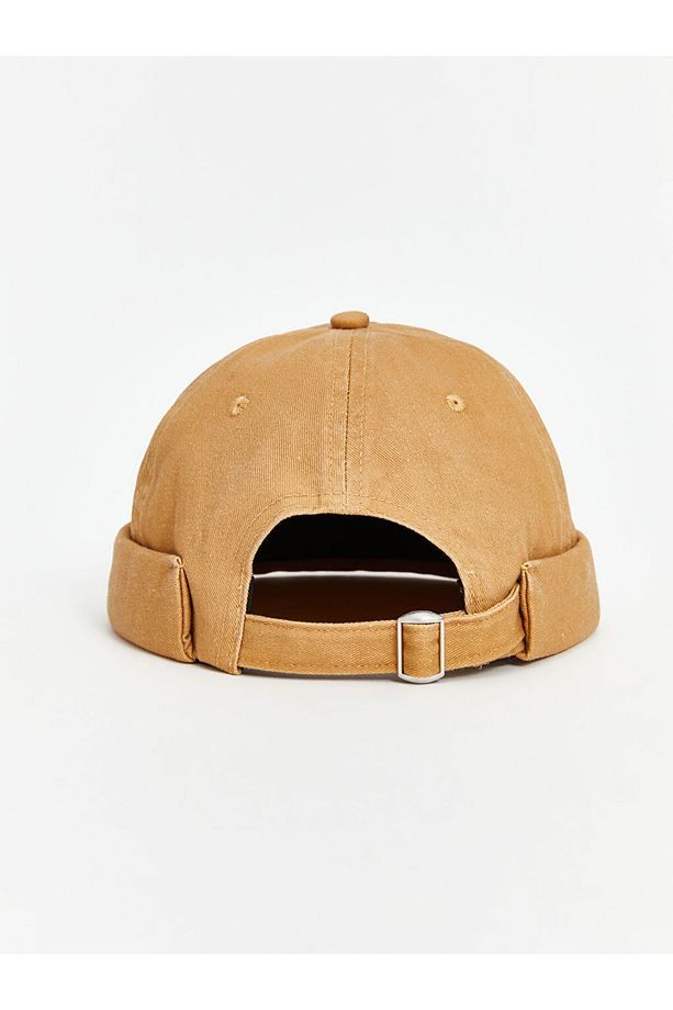 LCW ACCESSORIES Kahverengi Basic Erkek Denizci Şapka - 3