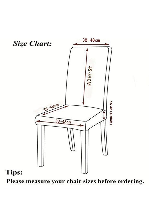 Simple One-piece Stretch Chair Cover - 2