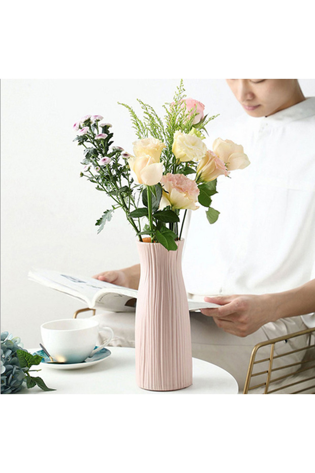 3 قطع مزهرية مقاومة للسقوط متعددة الألوان - 6