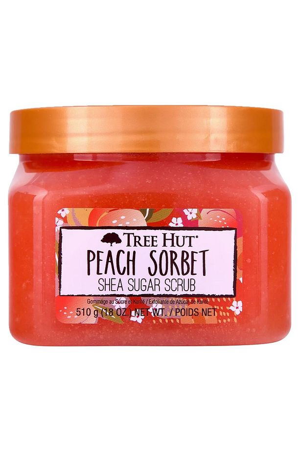 Tree Hut Peach Sorbet Shea Sugar Scrub Vücut Peelingi 510GR - 1