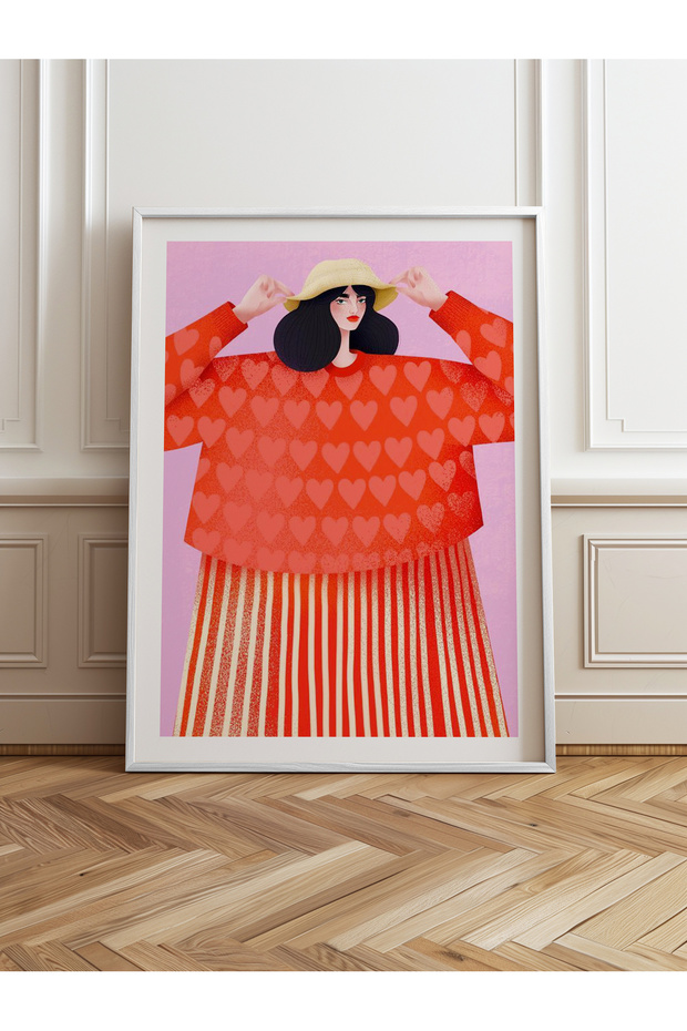 Single Wooden Framed Painting One Piece Poster Painting Tk/839