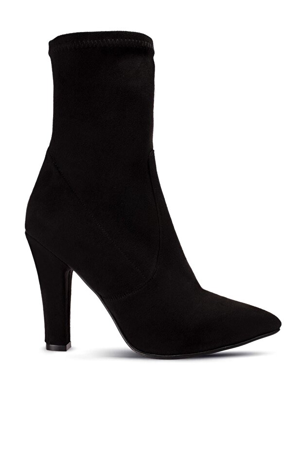 Siyah Kadın Streç Bot - 1