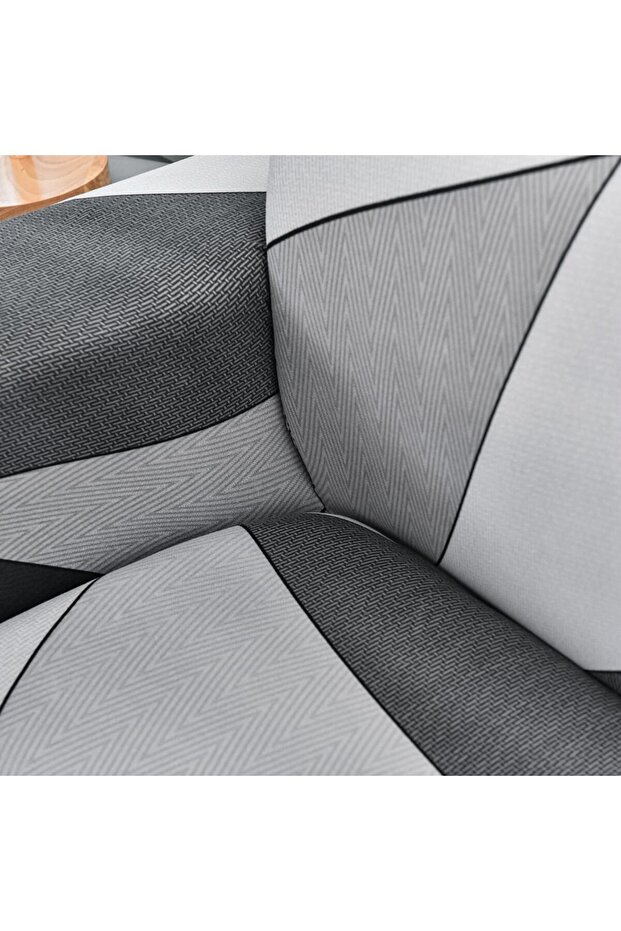 Simple Stretch Sofa Cover - 7