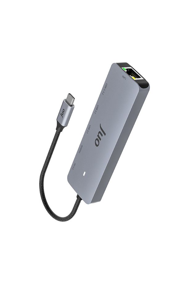 JHB61 Type-C 5Gbps 100W 4K 60Hz HDMI Gigabit Ethernet Dönüştürücü USB 3.2 Çokayıcı Hub - 3