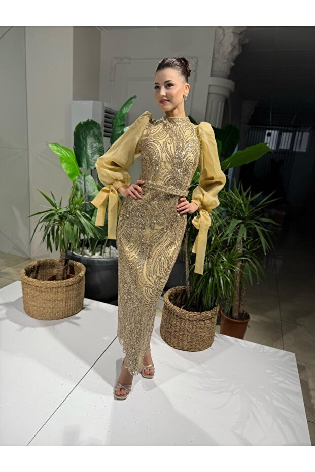 Tesettür Abiye 4952 - 1