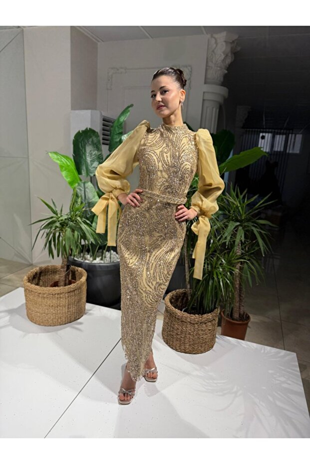 Tesettür Abiye 4952 - 4