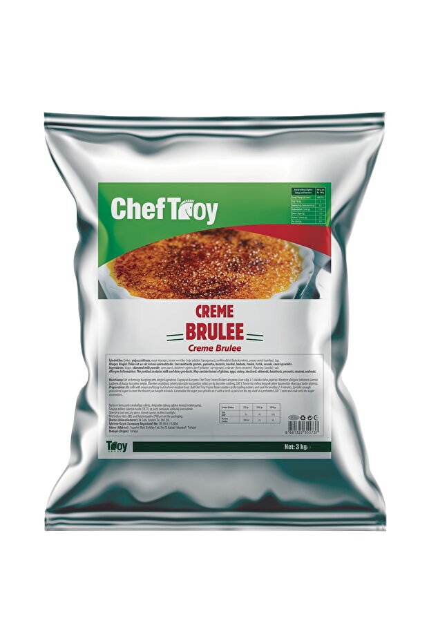 CREME BRULEE 3 KG