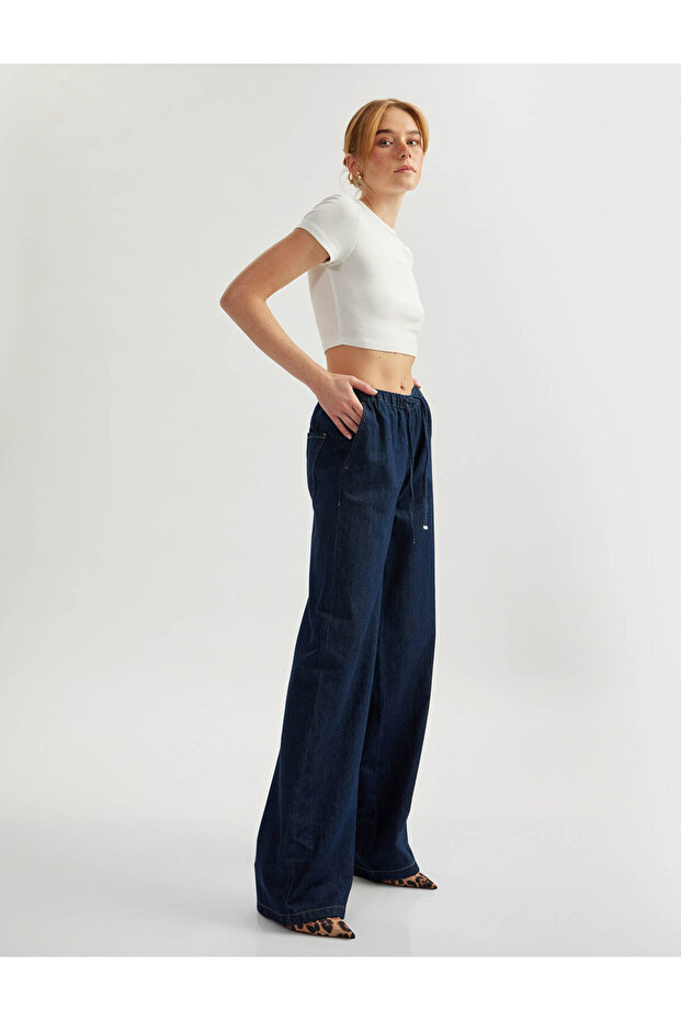 Dark Indigo Women's Jean Pants 5Sal40037Md