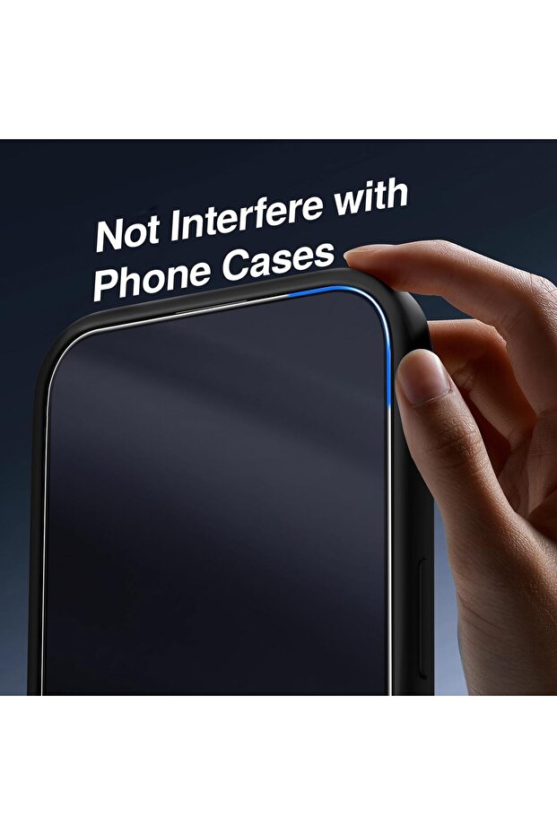 iPhone 14 Pro Max Screen Protector Full Covering Easy Installation with Automatic Alignment Apparatus Apply Yourself - 8
