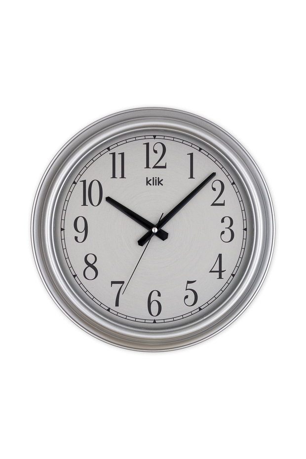 Beta Silver Classic Wall Clock - 1