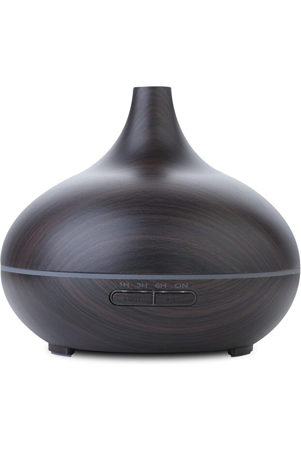 موزع الزيوت العطرية، مرطب ضباب بارد بالموجات فوق الصوتية، مع مؤقت وإضاءة بسبعة ألوان - 1