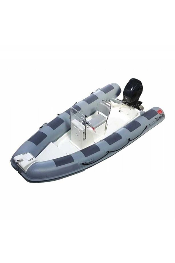 Jr-f-425-jc Jokey Konsollu Fiber Tabanlı Şişme Bot - 1