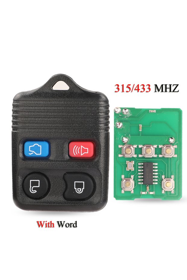 4 Buttons jingyuqin CWTWB1U345 Remote Car Key For Ford Edge Escape Explorer Windstar For Mazda Linco