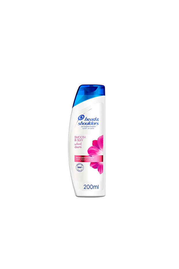 Head Shoulders Shampoo 190 ml Smooth Silky 59819 --- هيد اند شولدر شامبو 190 مل انسيابي وحريري