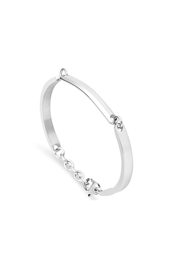 Ars101 Men's Leather Steel Bracelet