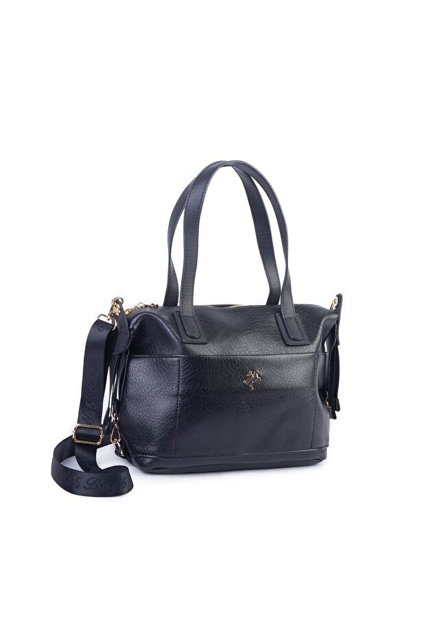 Hand and Shoulder Bag Black Victoria