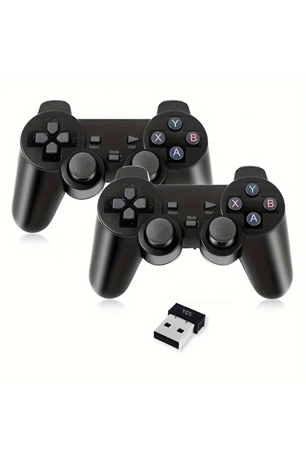 2PCS 2 PCS 2.4Ghz Wireless Gamepad No Delay Game Controller USB Joystick For PC Android TV Controle - 1